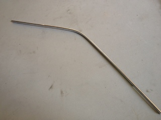 BAC1237 LH Upper inner Bright finisher